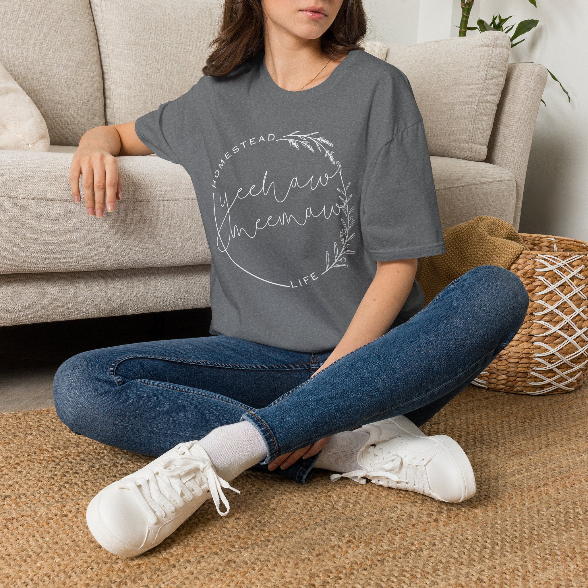 Homestead Life Yeehaw Meemaw Tshirt