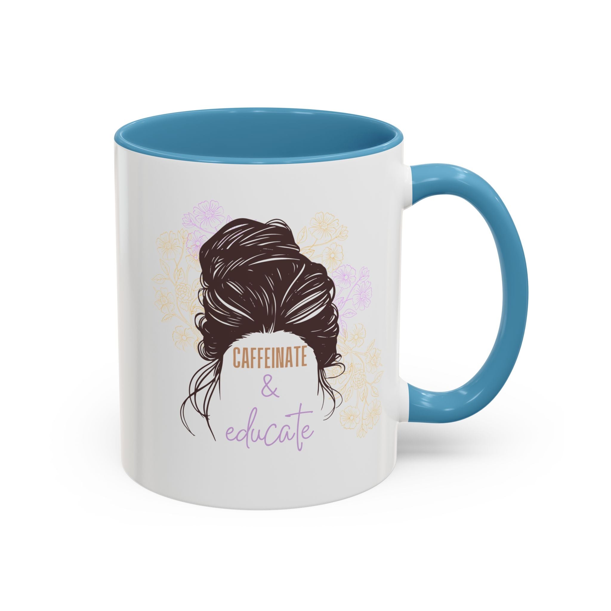 Caffeinate & Educate Coffee Mug