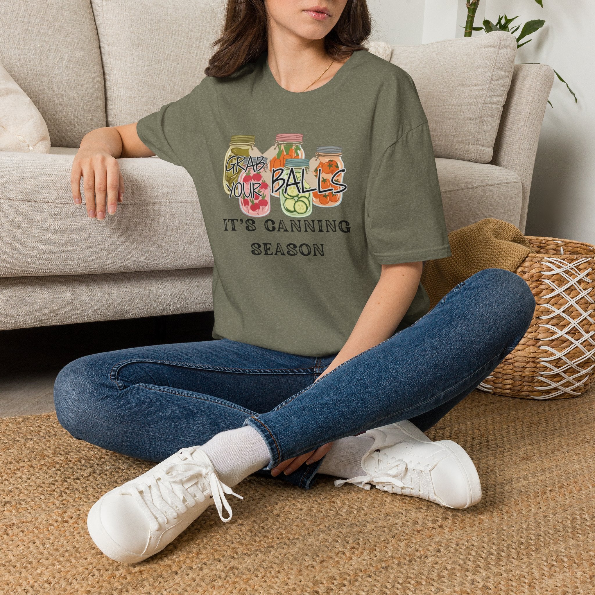 Grabs Your Balls It's Canning Season T-Shirt