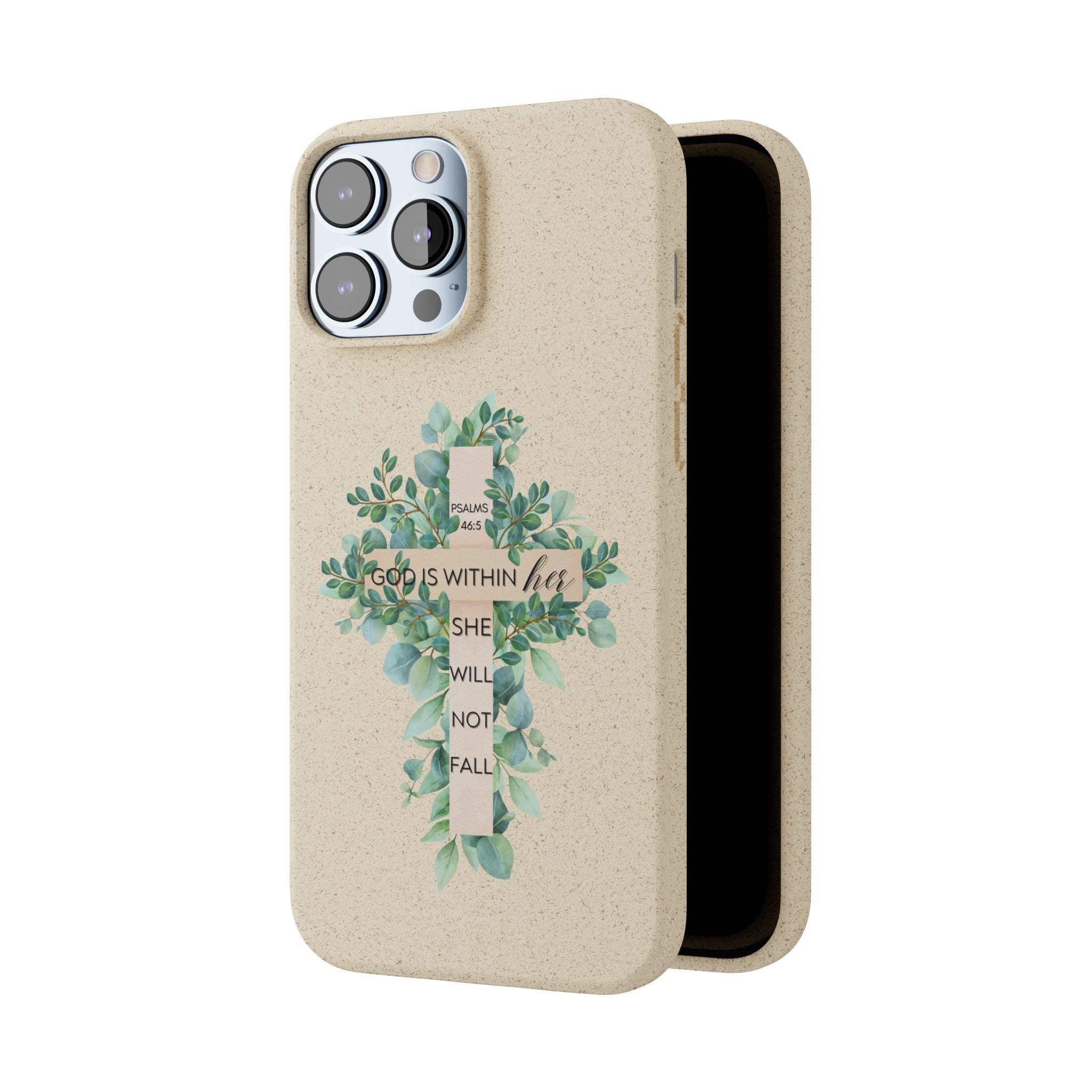 God Is Within Her Biodegradable iPhone Case