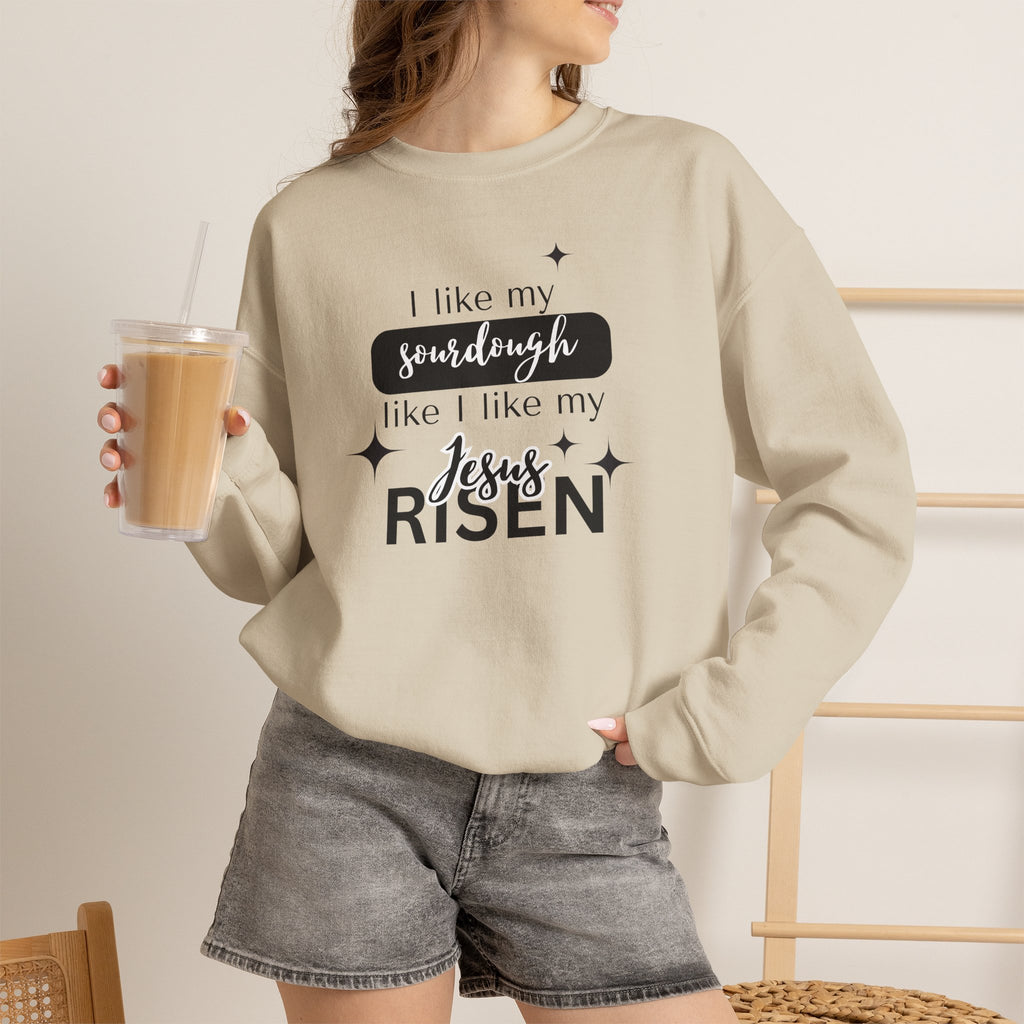 Sourdough & Jesus Crewneck Sweatshirt