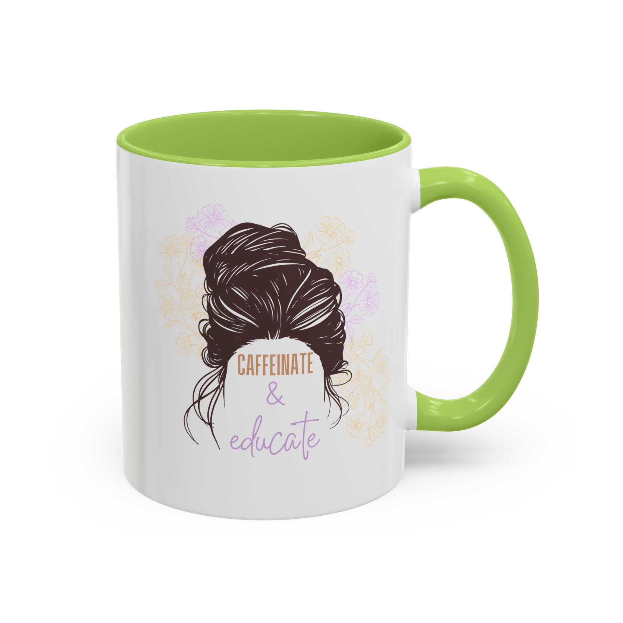 Caffeinate & Educate Coffee Mug