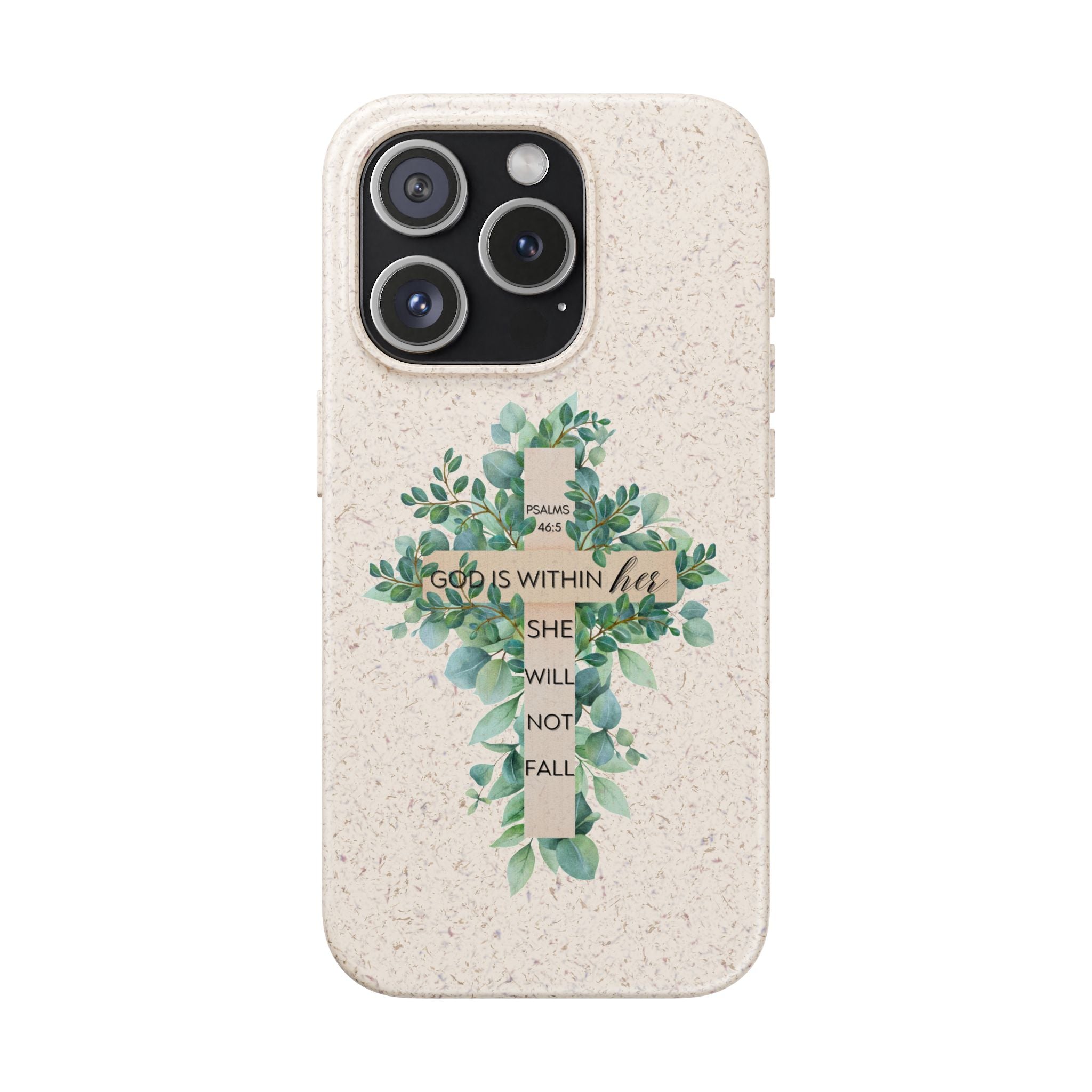 God Is Within Her Biodegradable iPhone Case