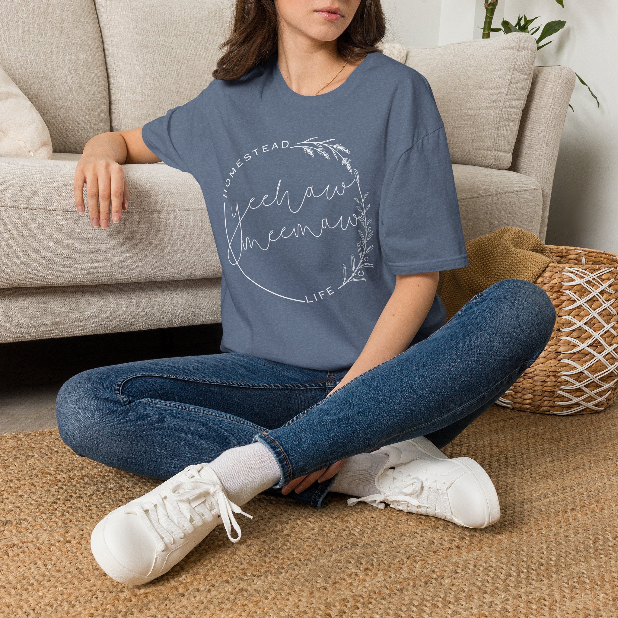 Homestead Life Yeehaw Meemaw Tshirt