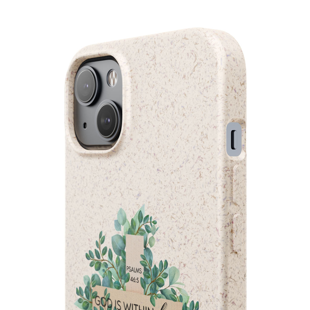 God Is Within Her Biodegradable iPhone Case