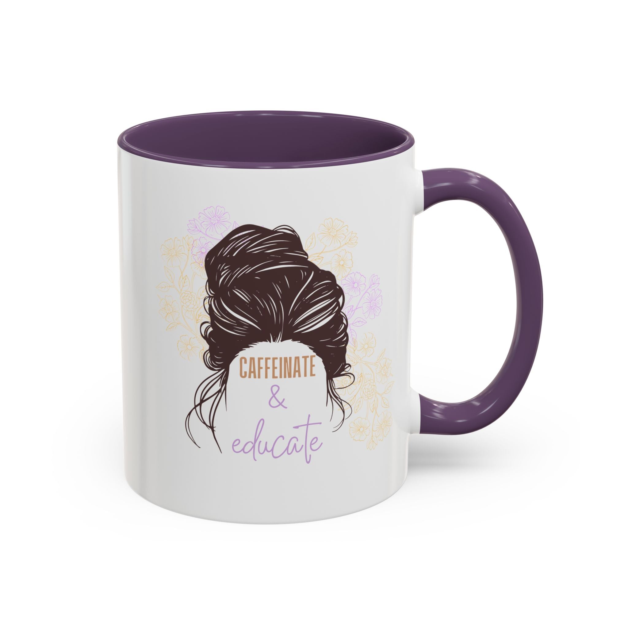 Caffeinate & Educate Coffee Mug