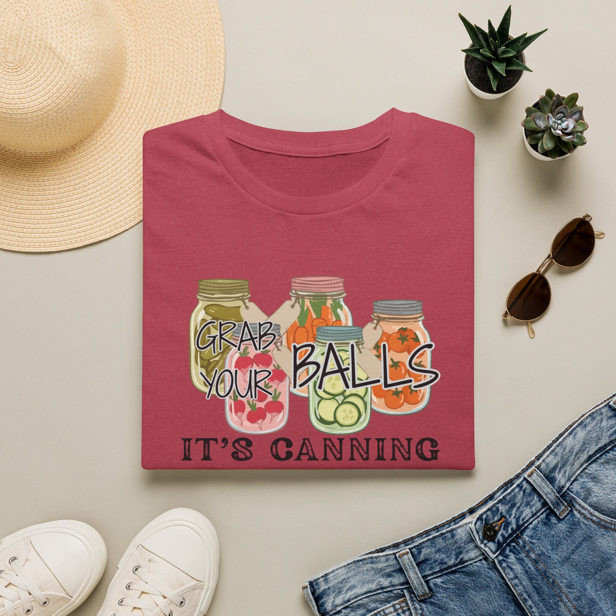 Grabs Your Balls It's Canning Season T-Shirt