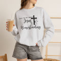 Talk To Me About Jesus And Homesteading Crewneck Sweatshirt