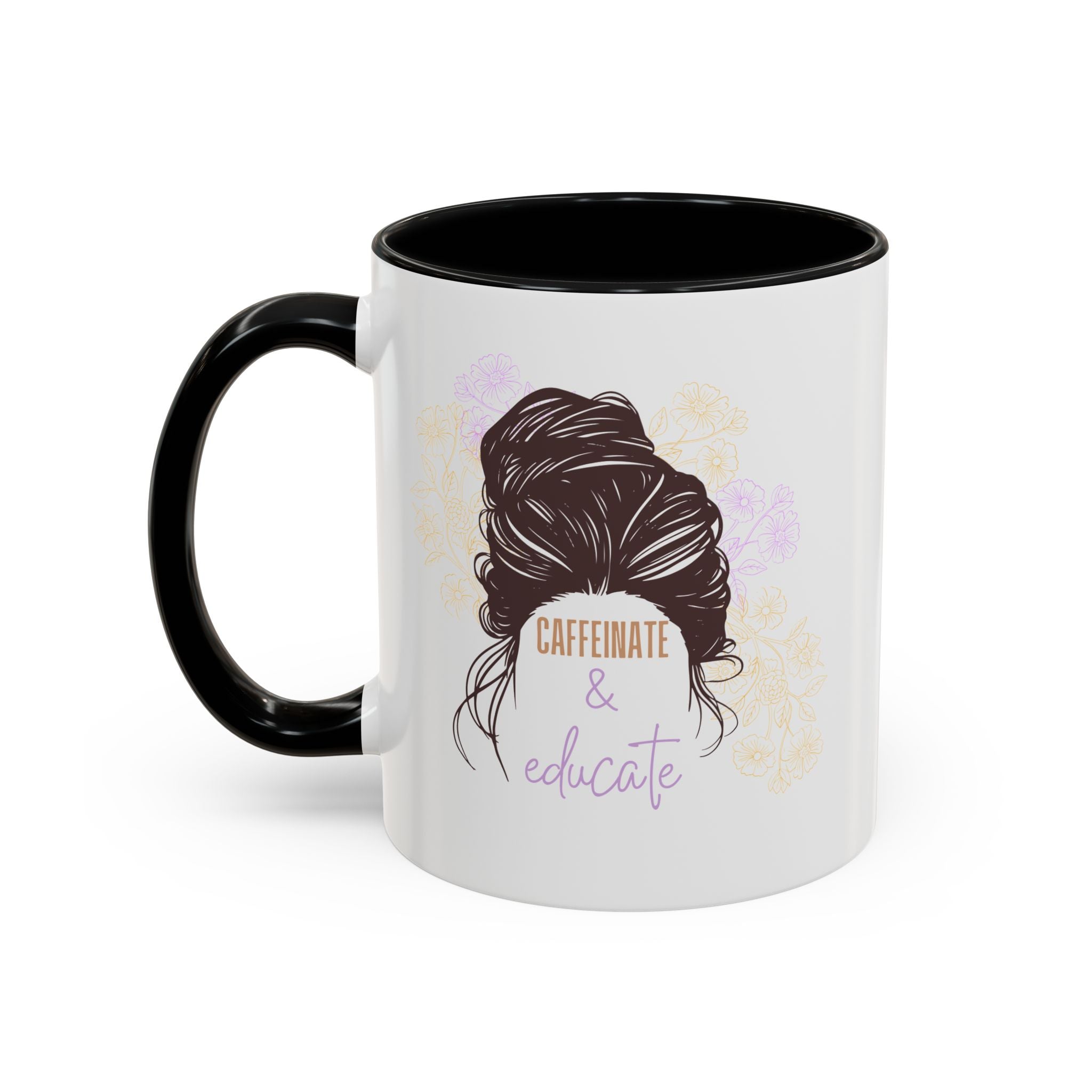 Caffeinate & Educate Coffee Mug