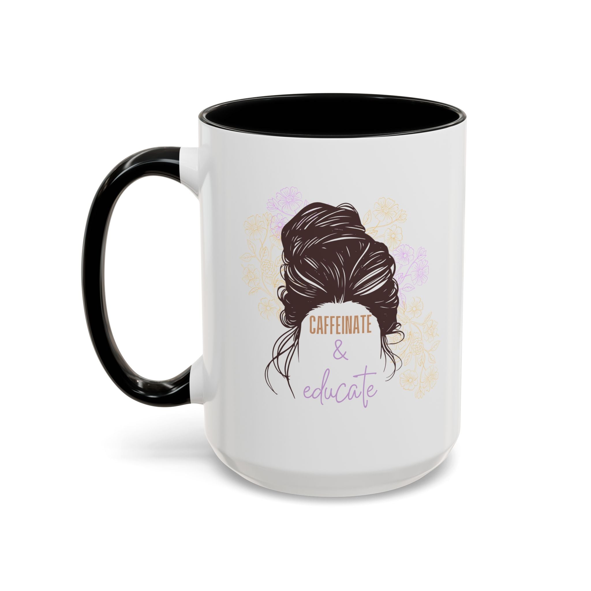 Caffeinate & Educate Coffee Mug