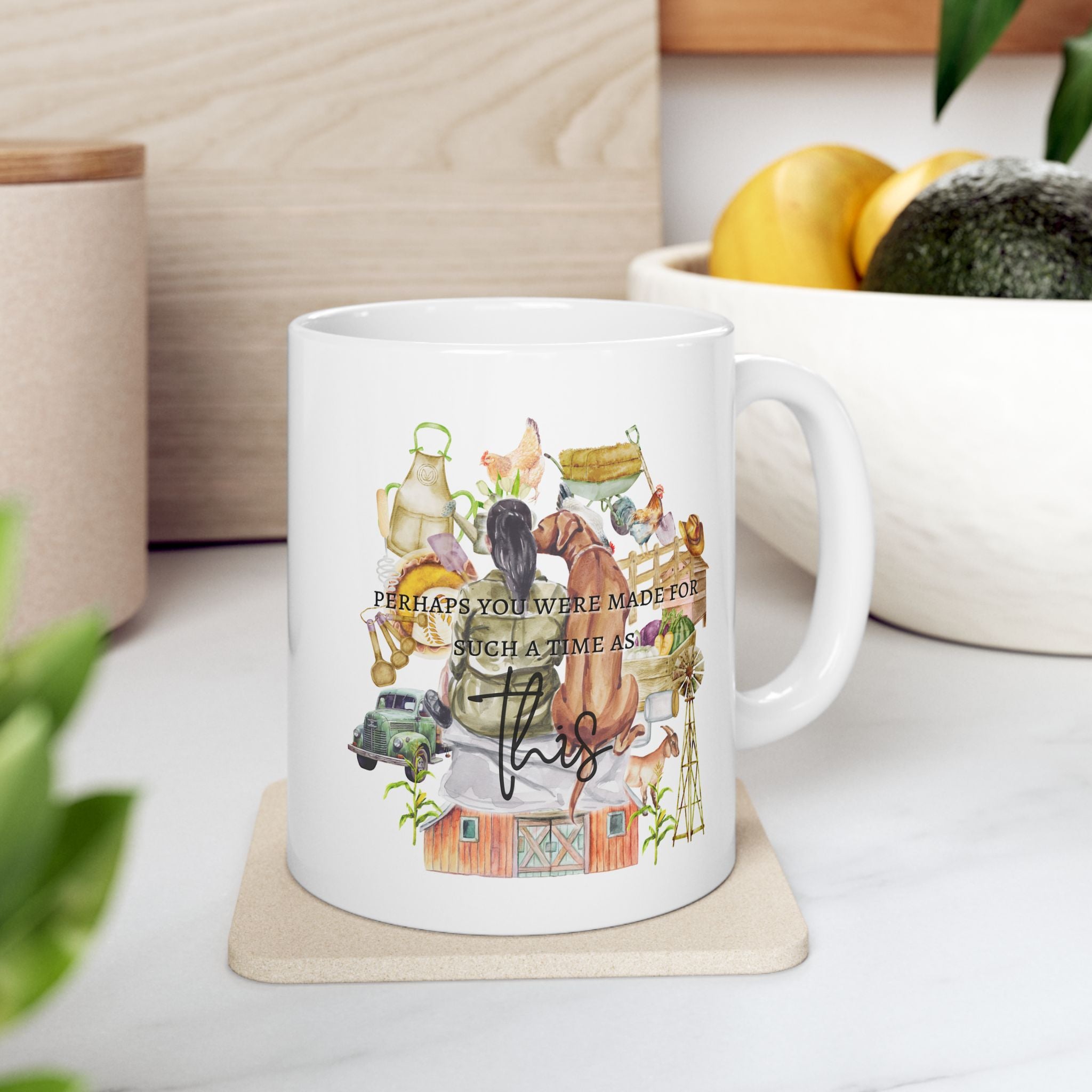 Perhaps You Were Made For Such A Time As This Ceramic Mug 11oz