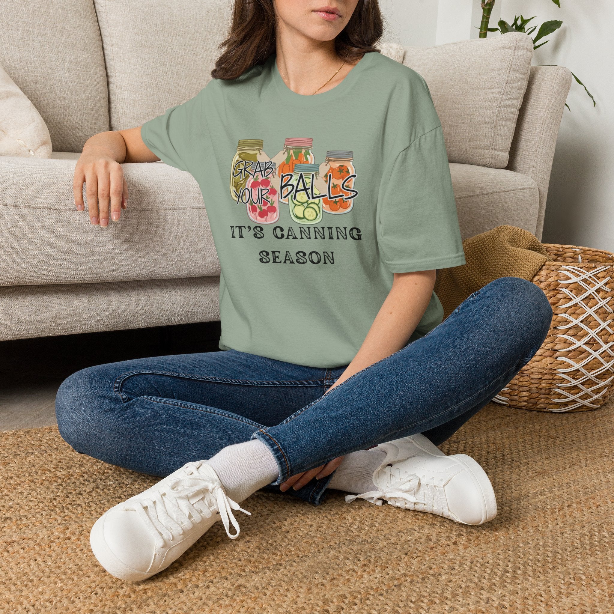 Grabs Your Balls It's Canning Season T-Shirt
