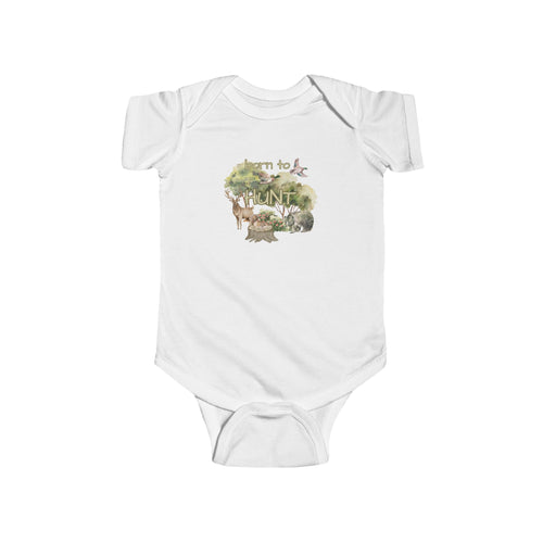 Born To Hunt Infant Fine Jersey Bodysuit