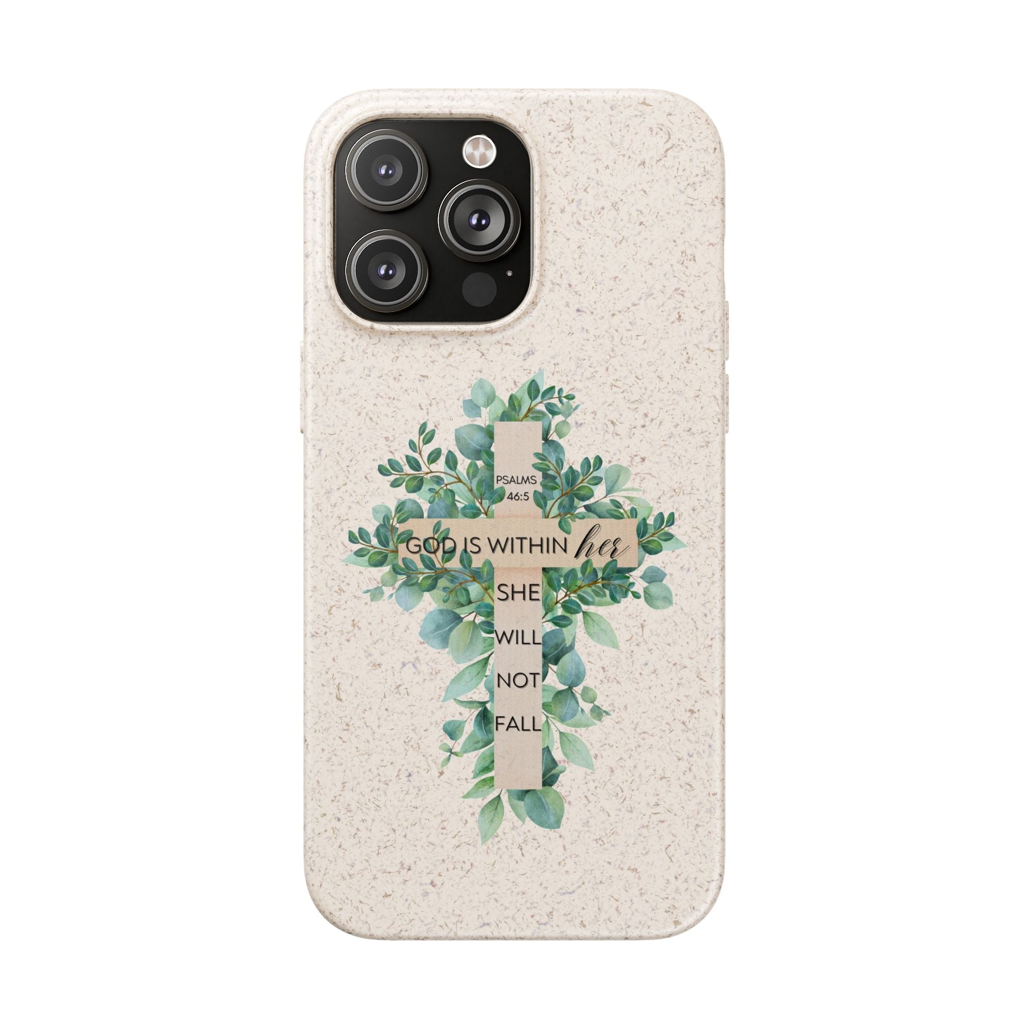 God Is Within Her Biodegradable iPhone Case