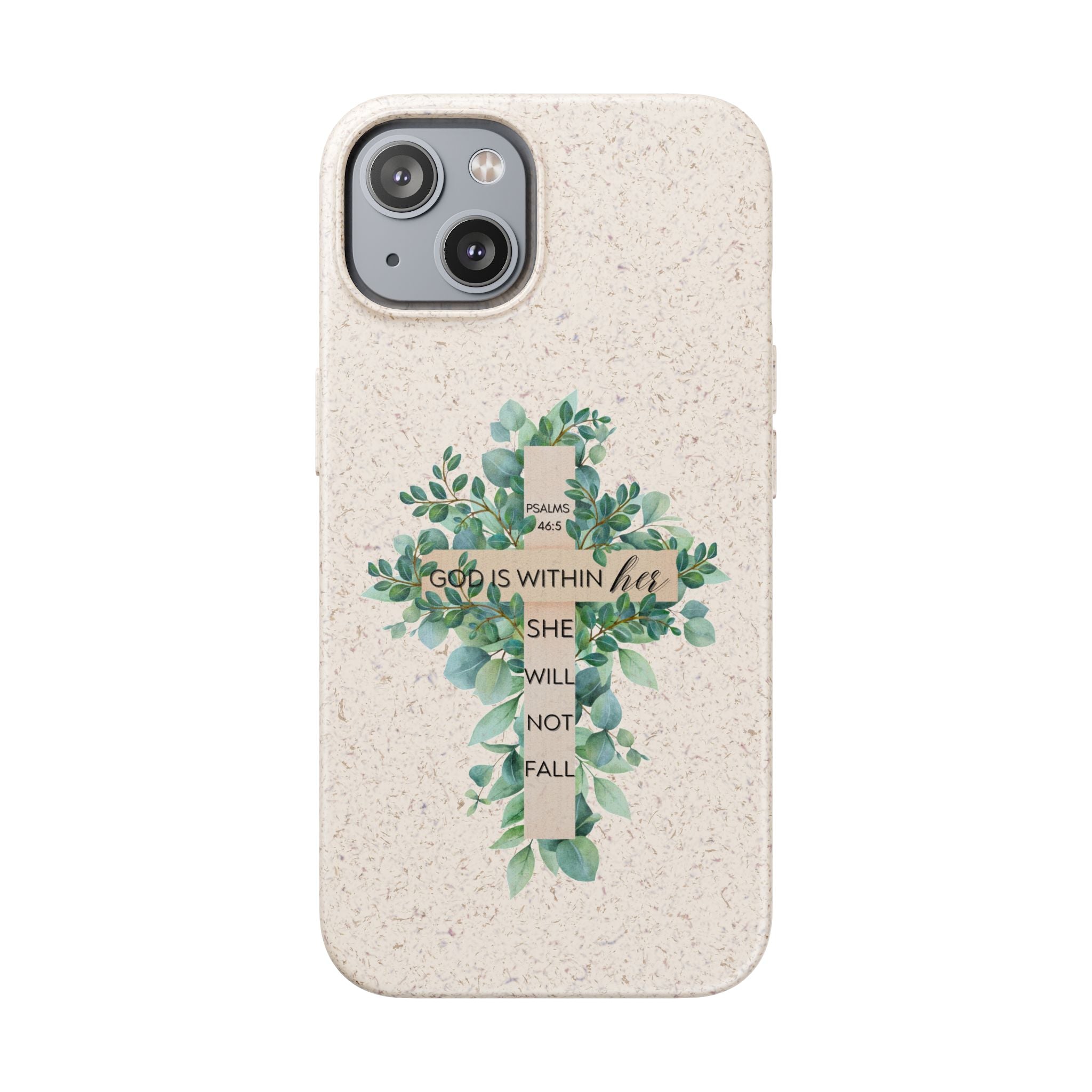 God Is Within Her Biodegradable iPhone Case