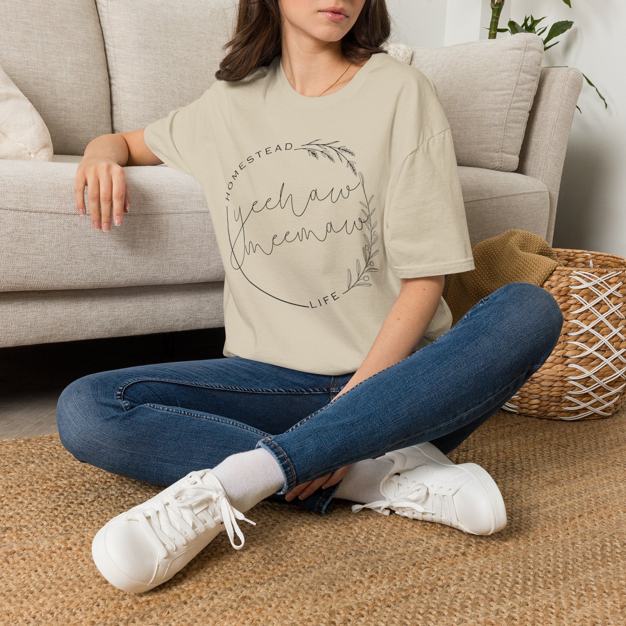 Homestead Life Yeehaw Meemaw Tshirt