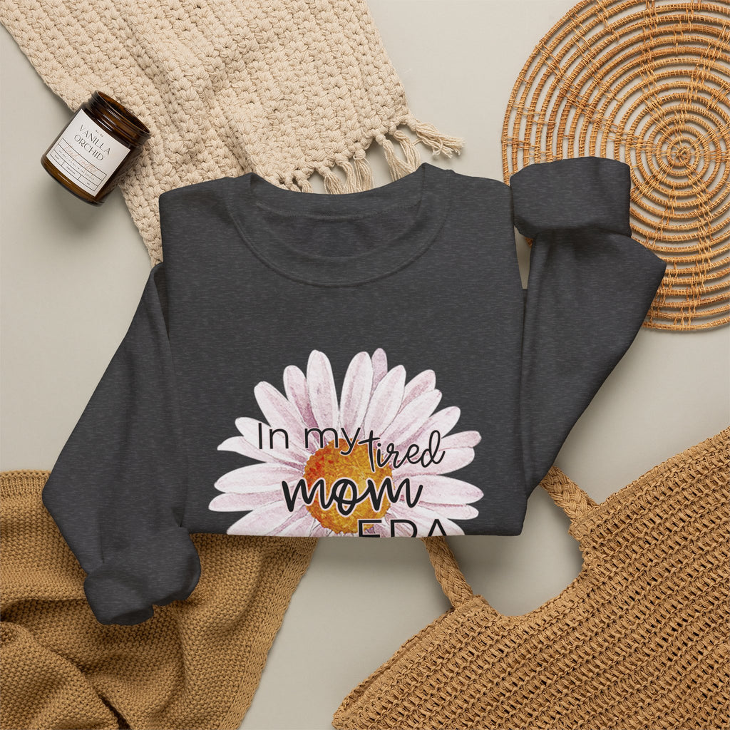 In My Tired Mom Era Crewneck Sweatshirt
