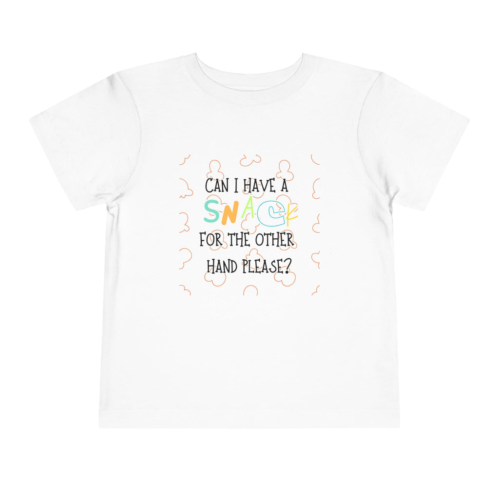 Snack For The Other Hand Toddler Short Sleeve Tee