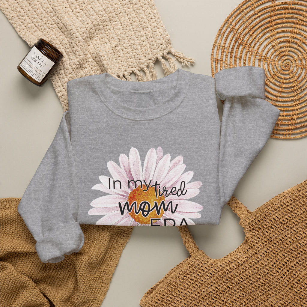 In My Tired Mom Era Crewneck Sweatshirt