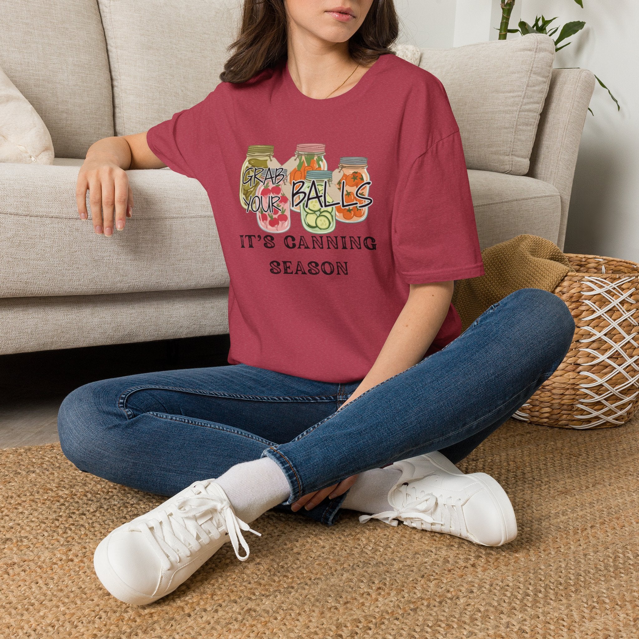 Grabs Your Balls It's Canning Season T-Shirt