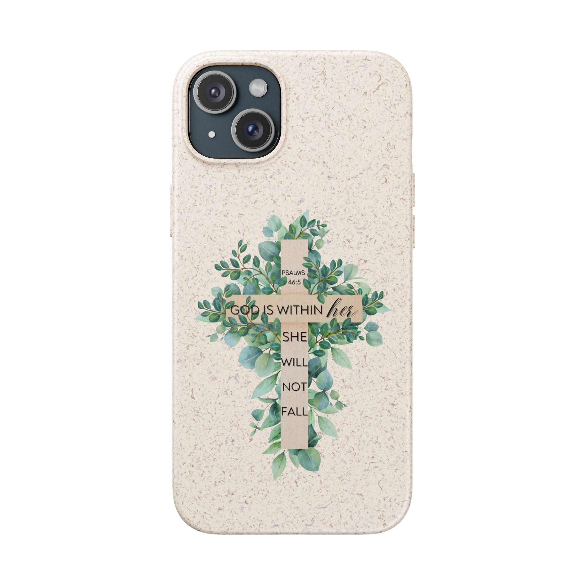 God Is Within Her Biodegradable iPhone Case