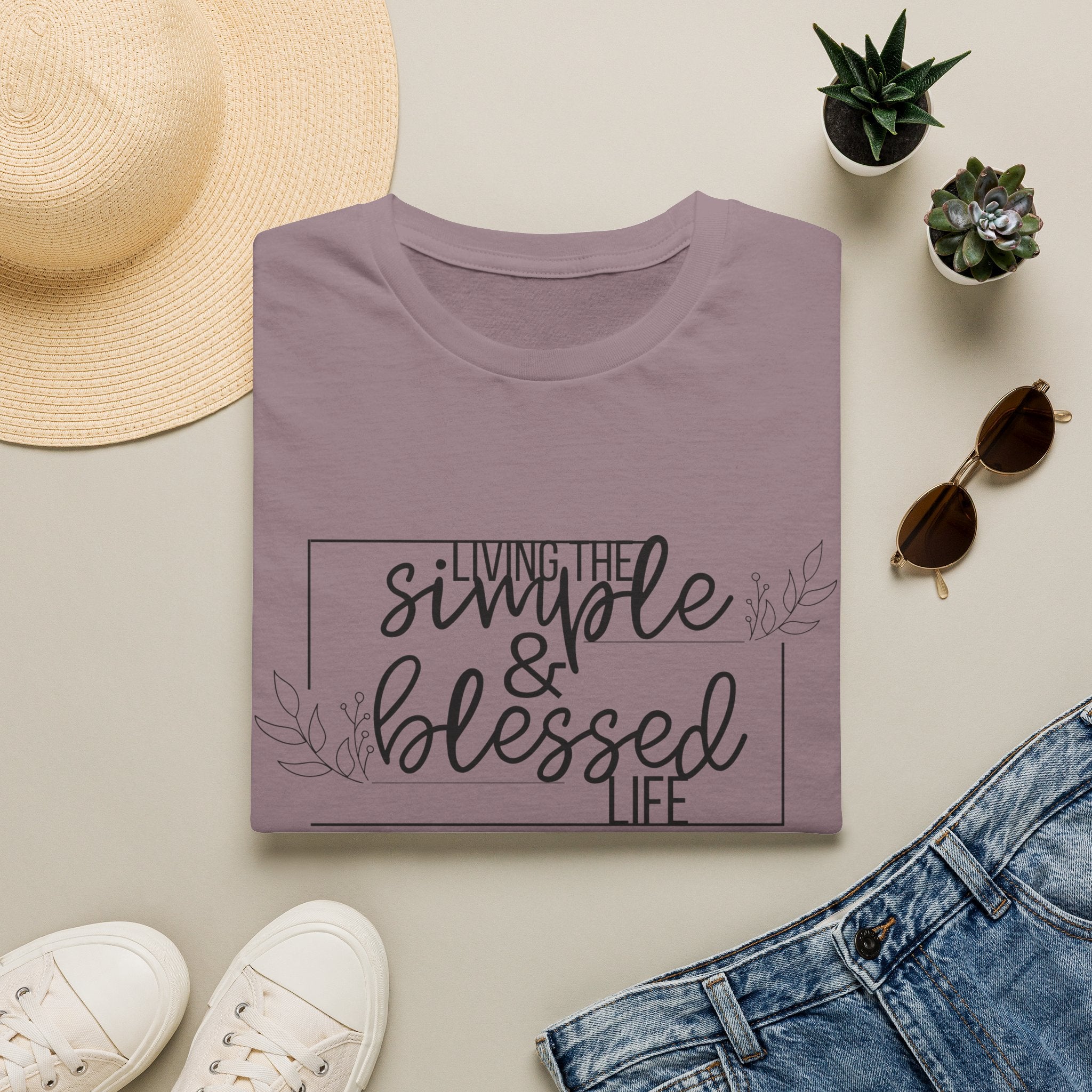 Living The Simple & Blessed Life T-Shirt