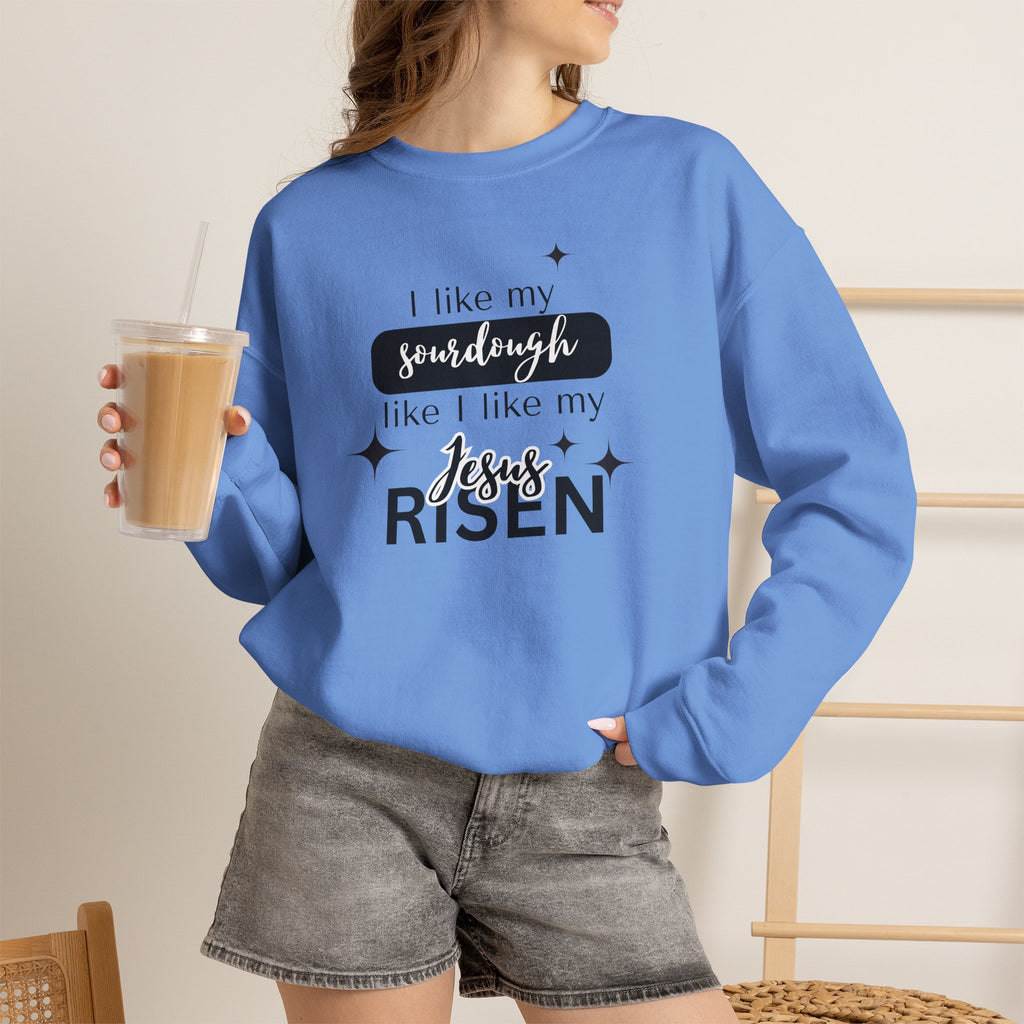 Sourdough & Jesus Crewneck Sweatshirt
