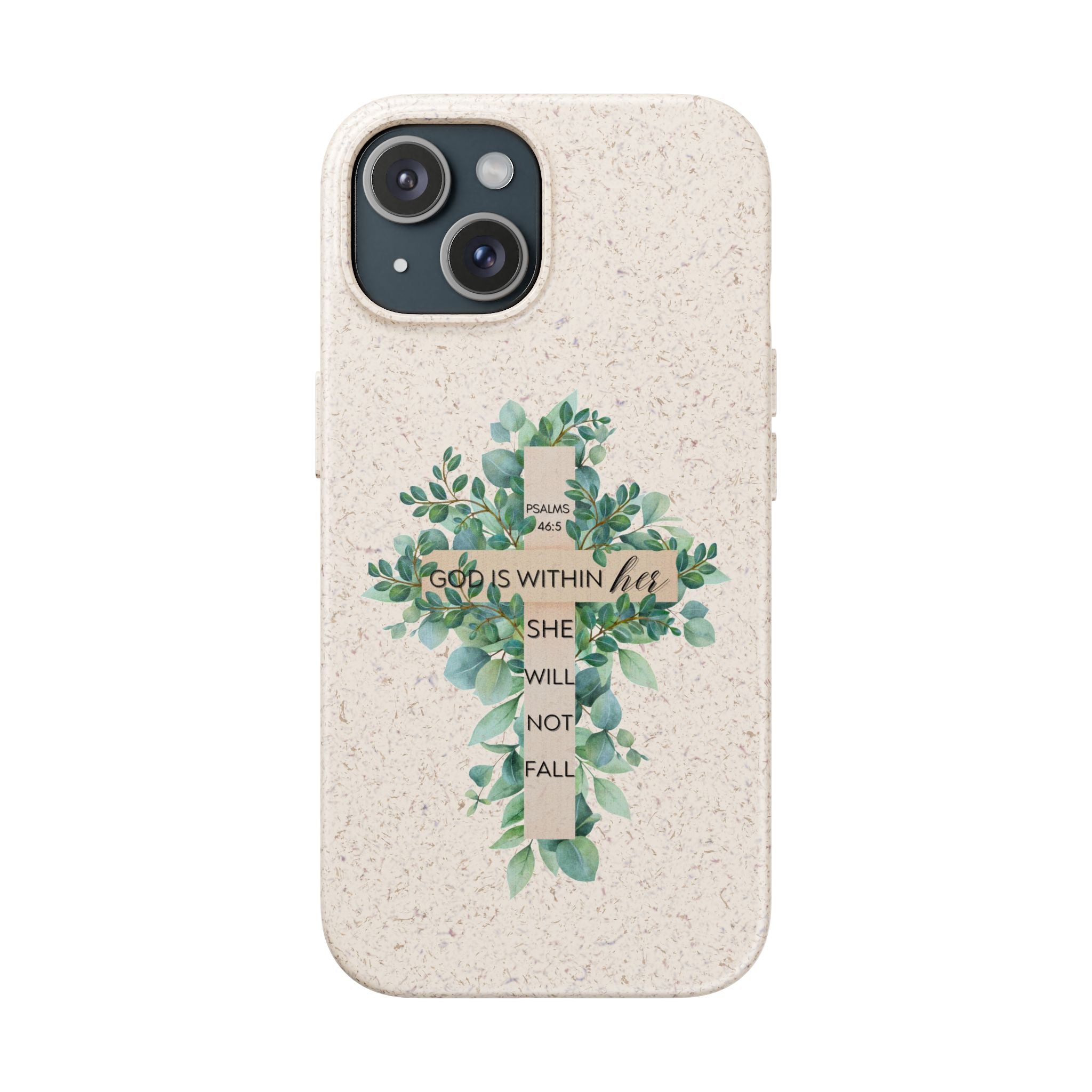 God Is Within Her Biodegradable iPhone Case