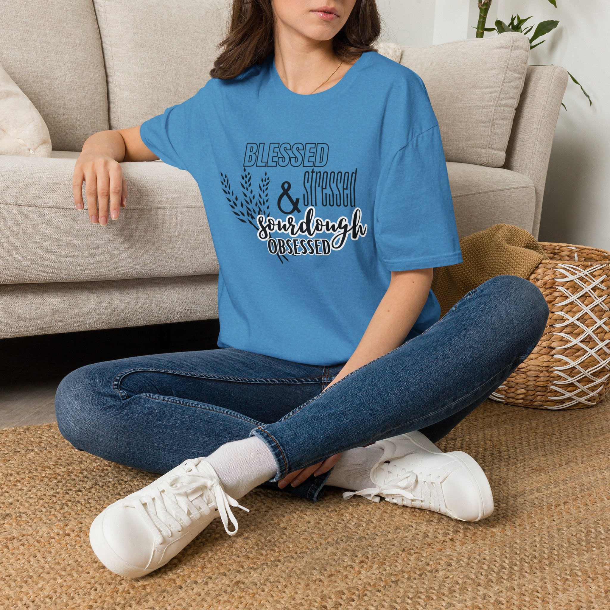 Blessed Stressed & Sourdough Obsessed T-Shirt
