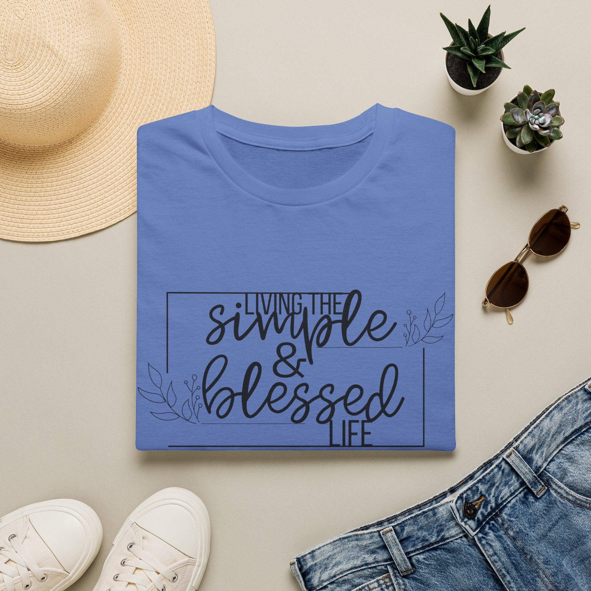 Living The Simple & Blessed Life T-Shirt