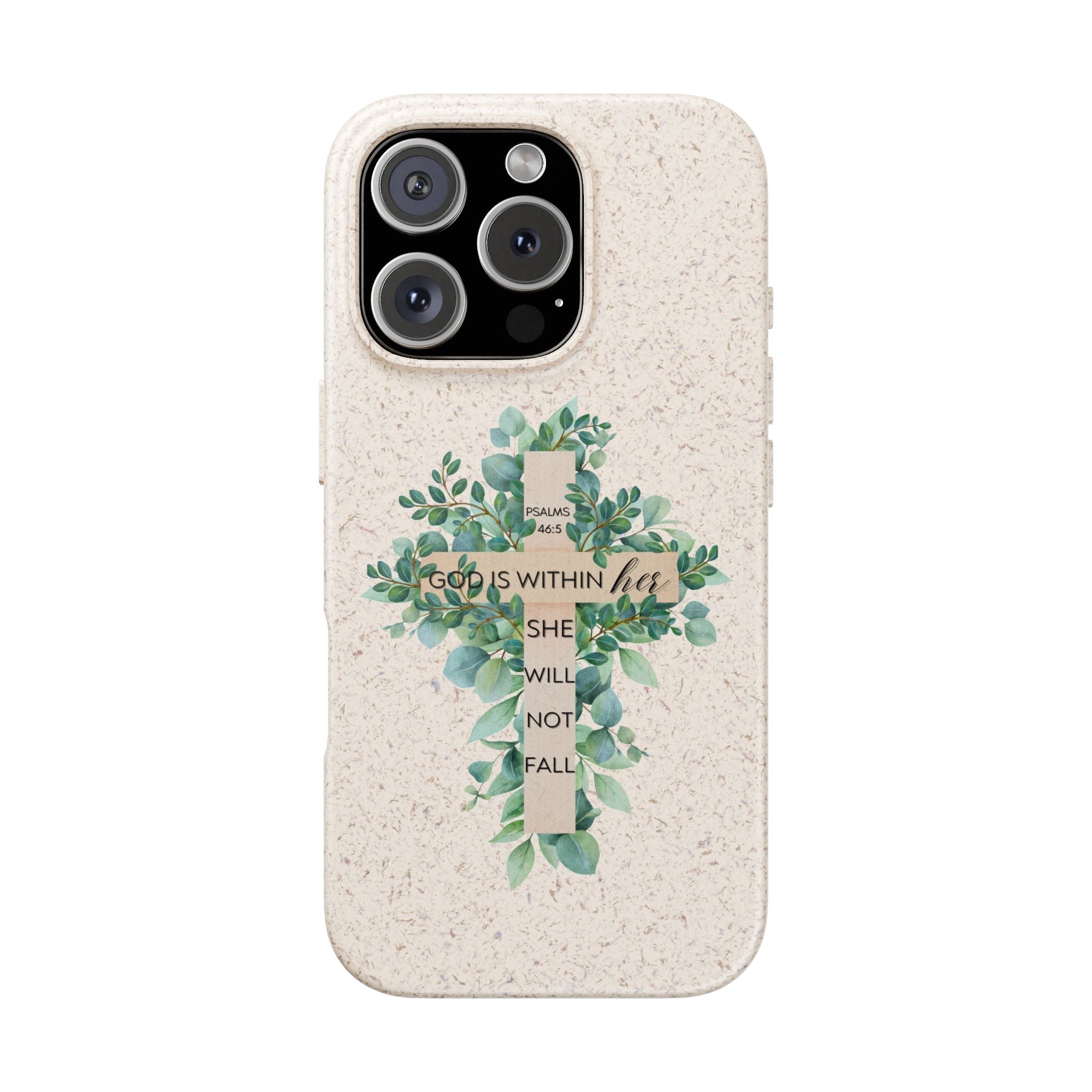 God Is Within Her Biodegradable iPhone Case