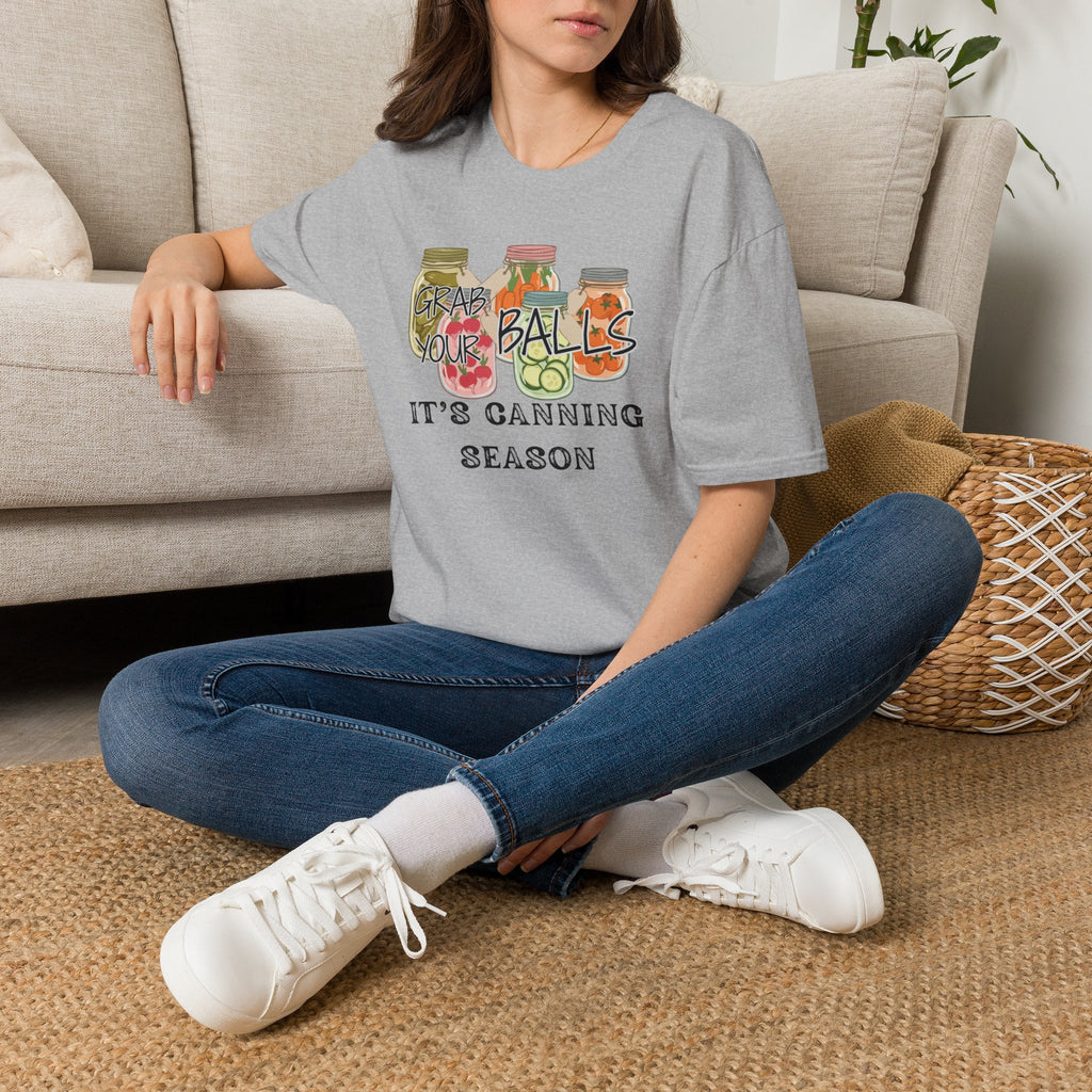 Grabs Your Balls It's Canning Season T-Shirt