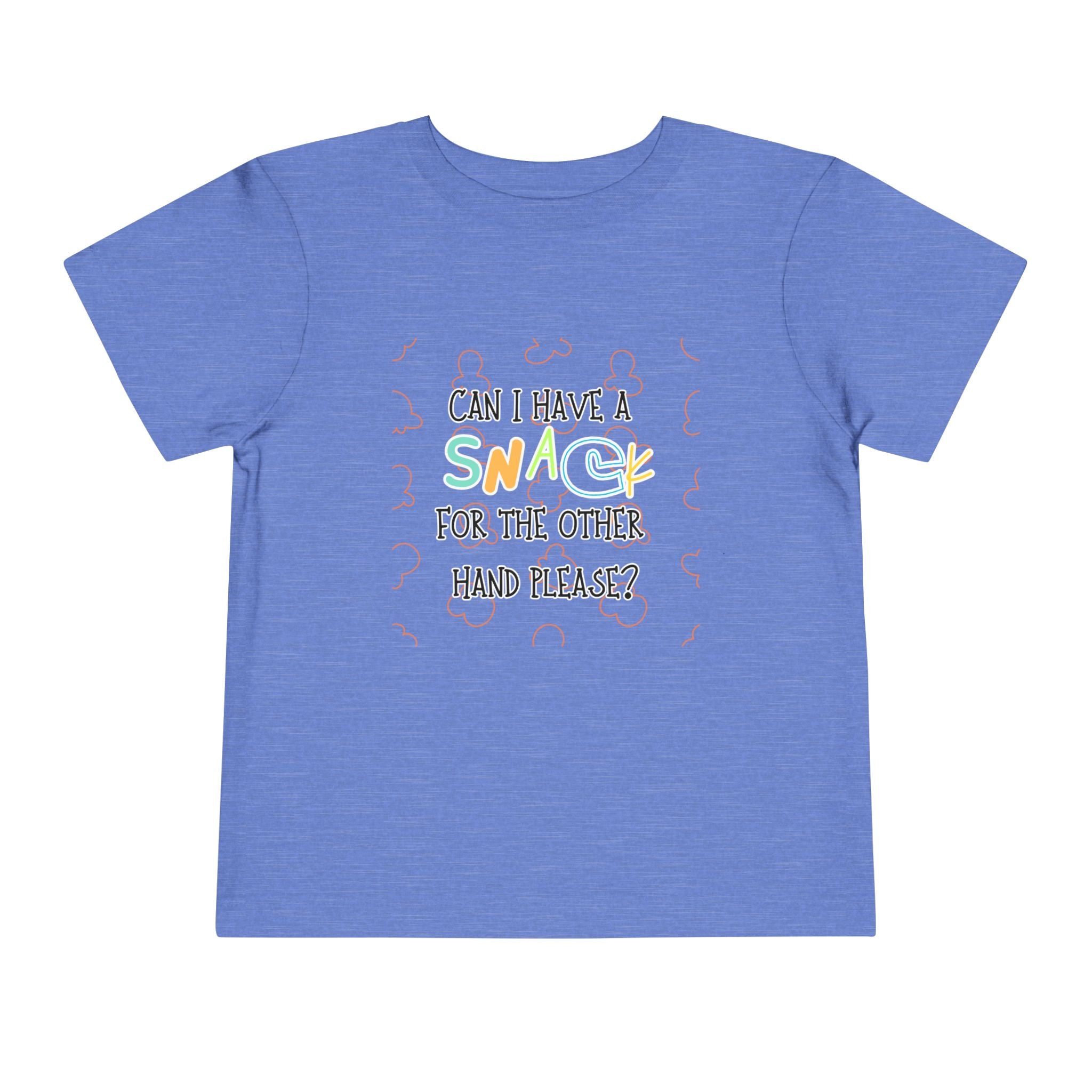 Snack For The Other Hand Toddler Short Sleeve Tee