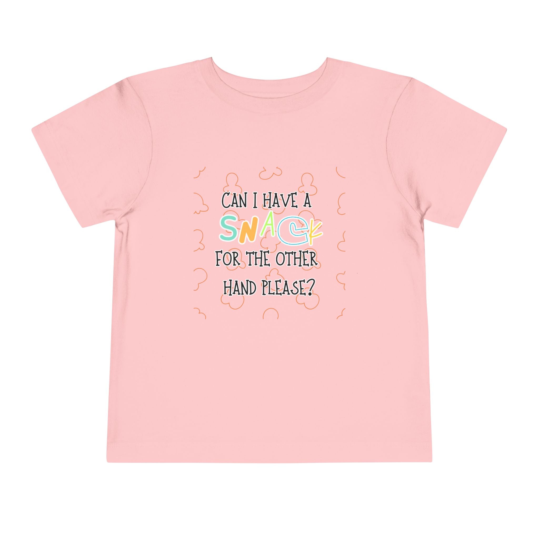 Snack For The Other Hand Toddler Short Sleeve Tee
