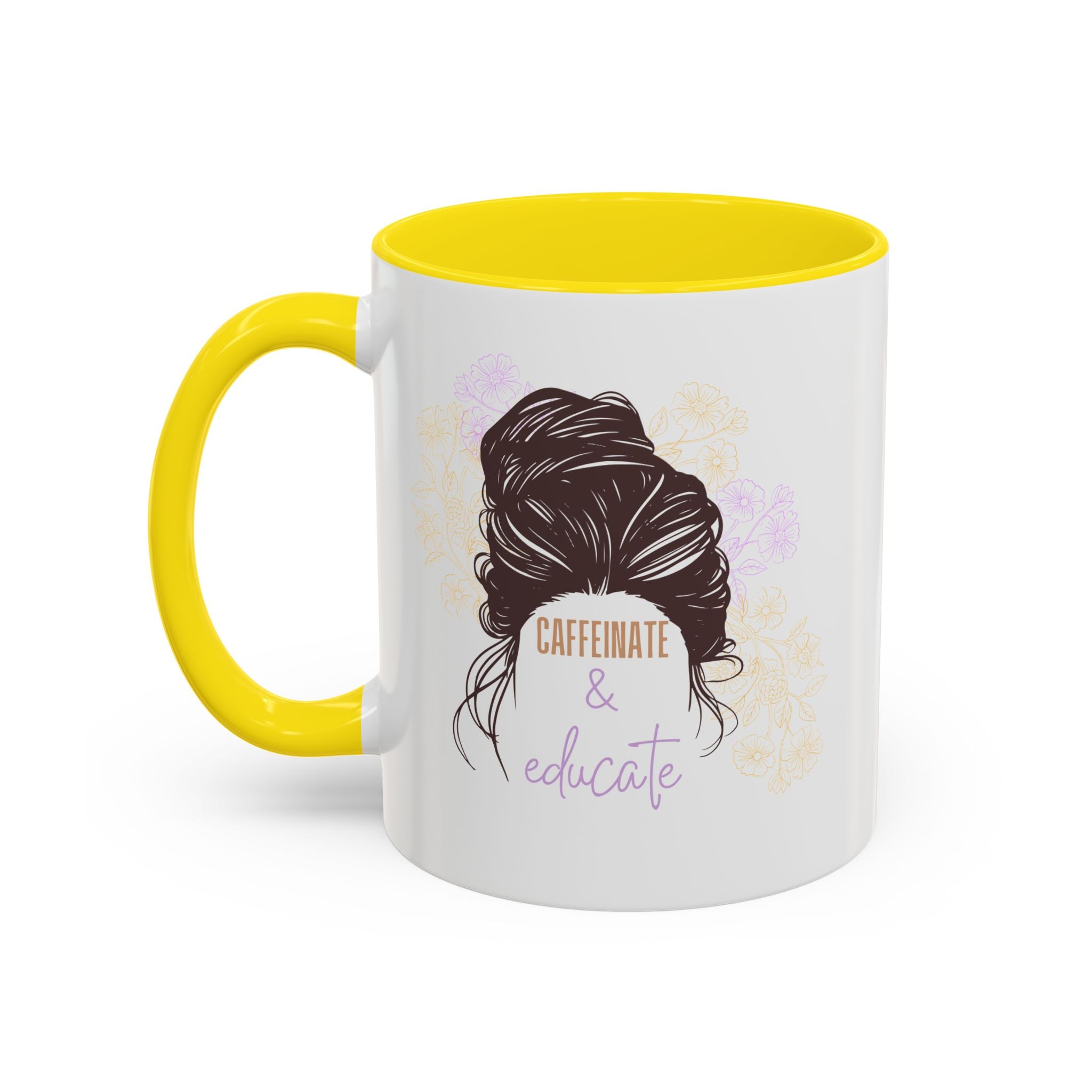 Caffeinate & Educate Coffee Mug