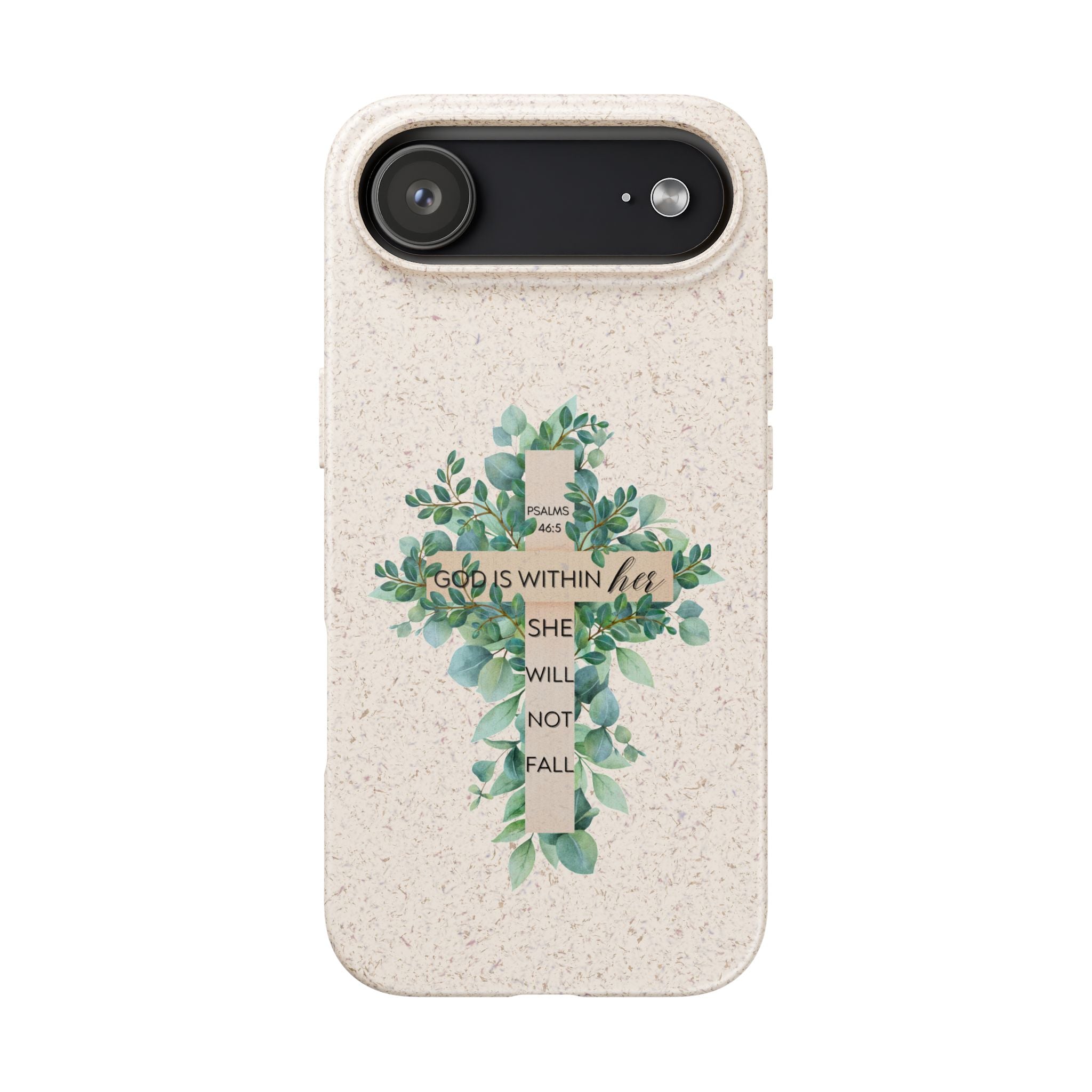 God Is Within Her Biodegradable iPhone Case