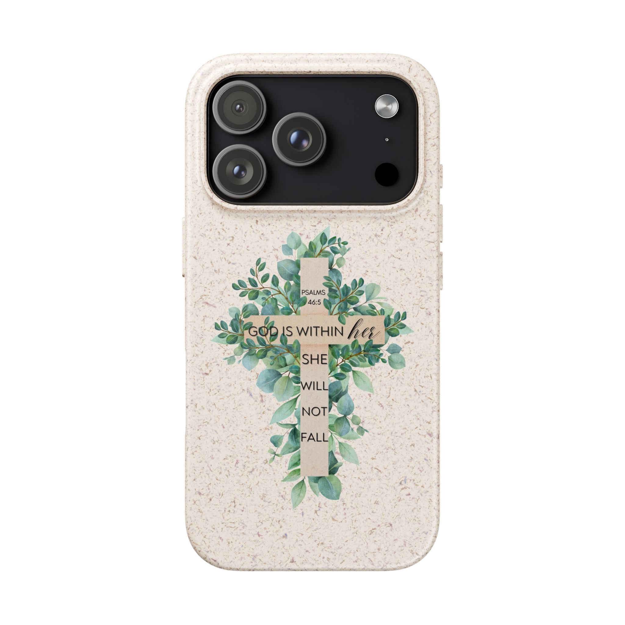 God Is Within Her Biodegradable iPhone Case