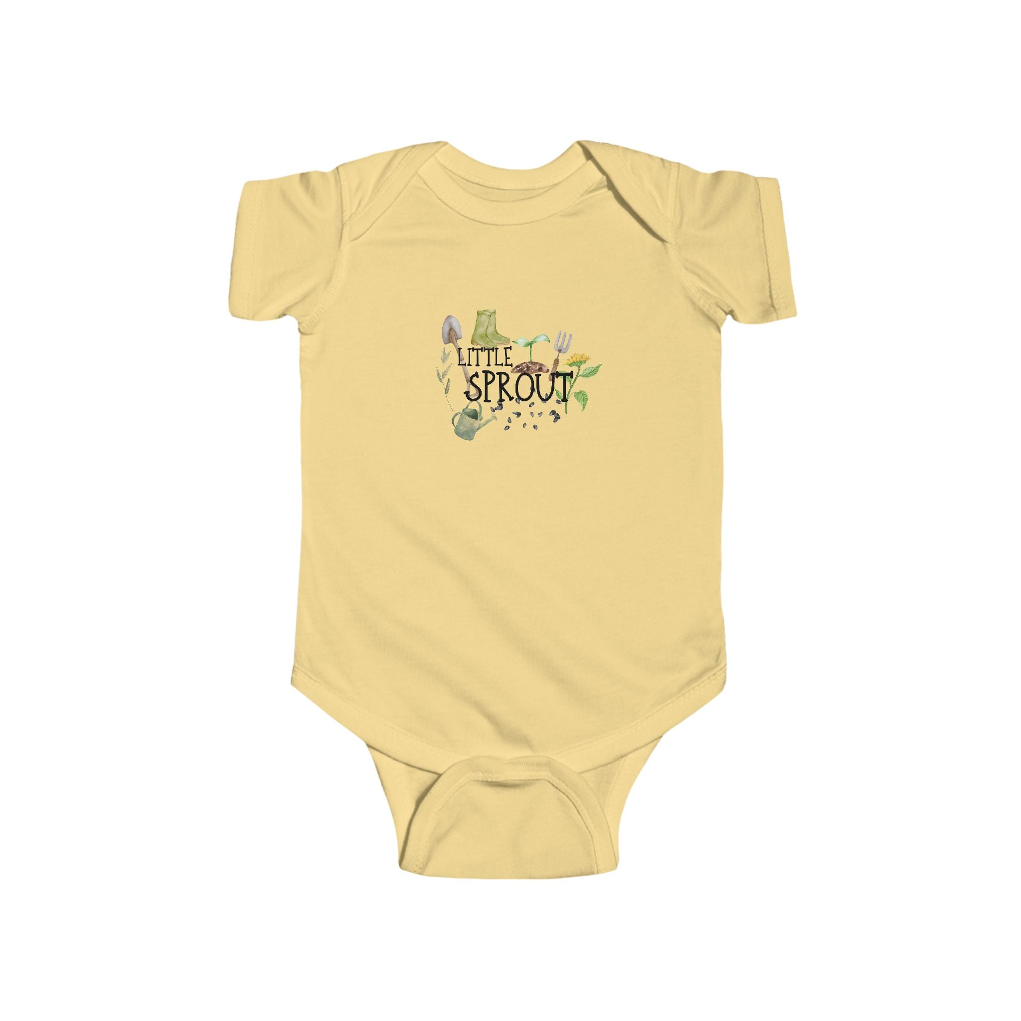 Little Sprout Infant Fine Jersey Bodysuit