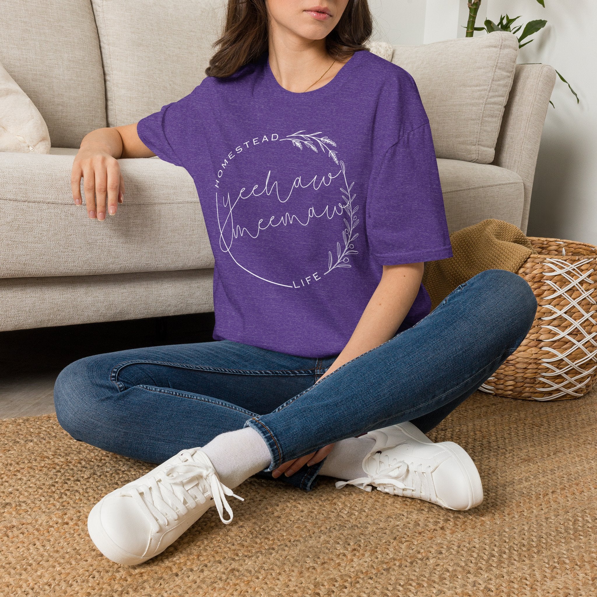Homestead Life Yeehaw Meemaw Tshirt