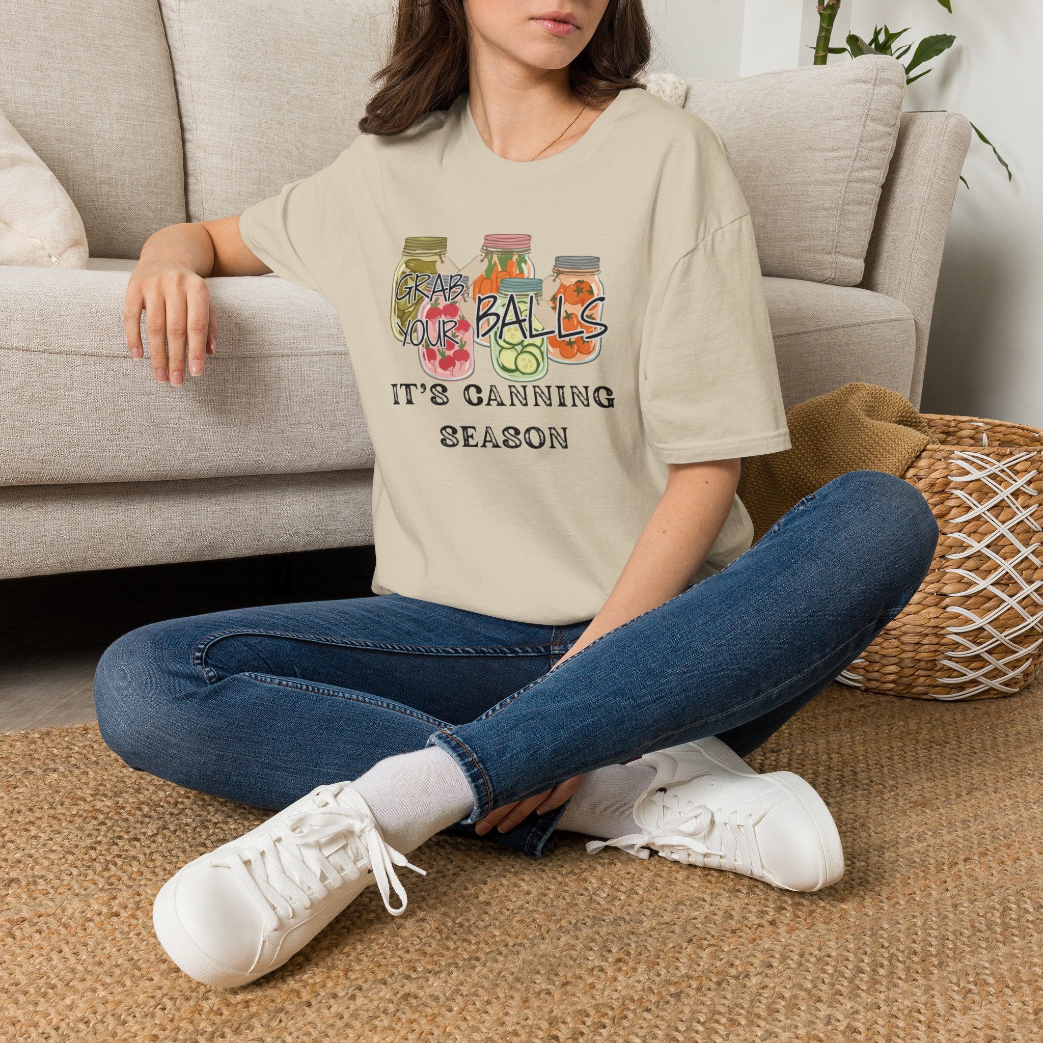 Grabs Your Balls It's Canning Season T-Shirt