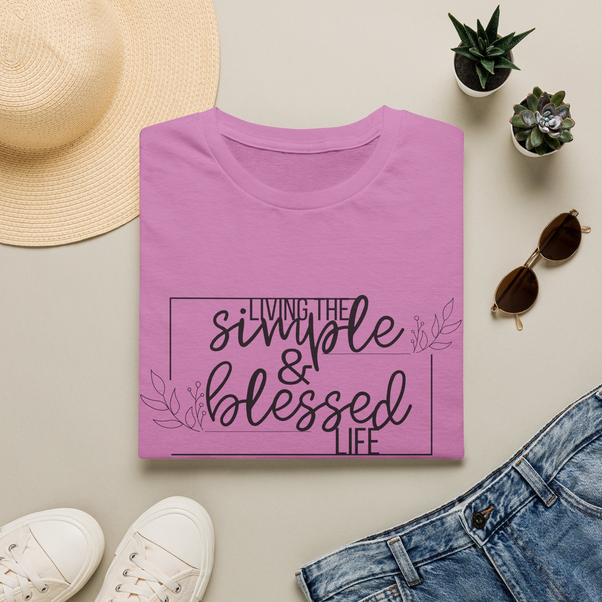Living The Simple & Blessed Life T-Shirt