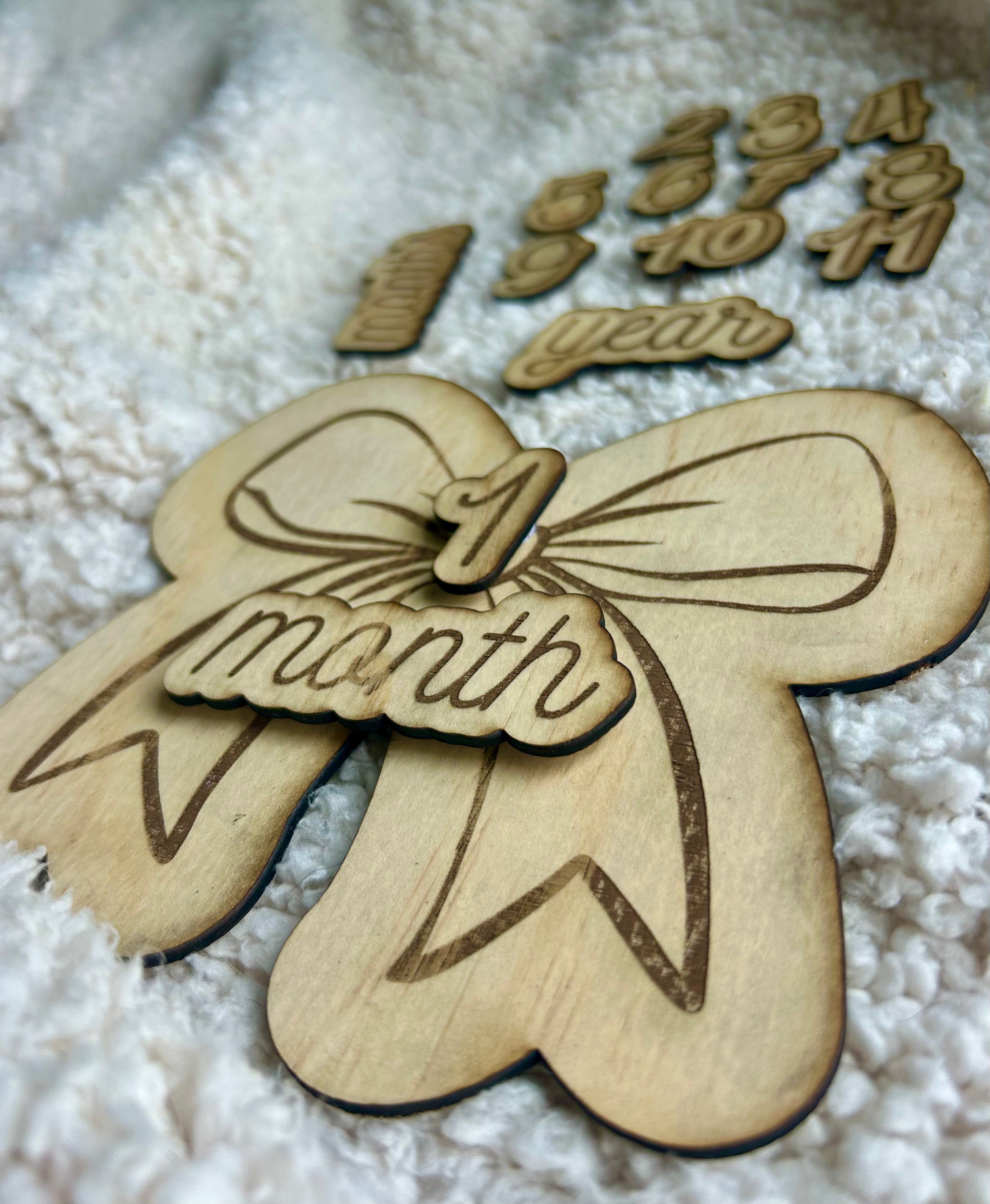 Sweetheart Bow Baby Milestones