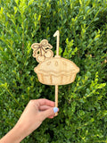 Cutie Pie Birthday Cake Topper