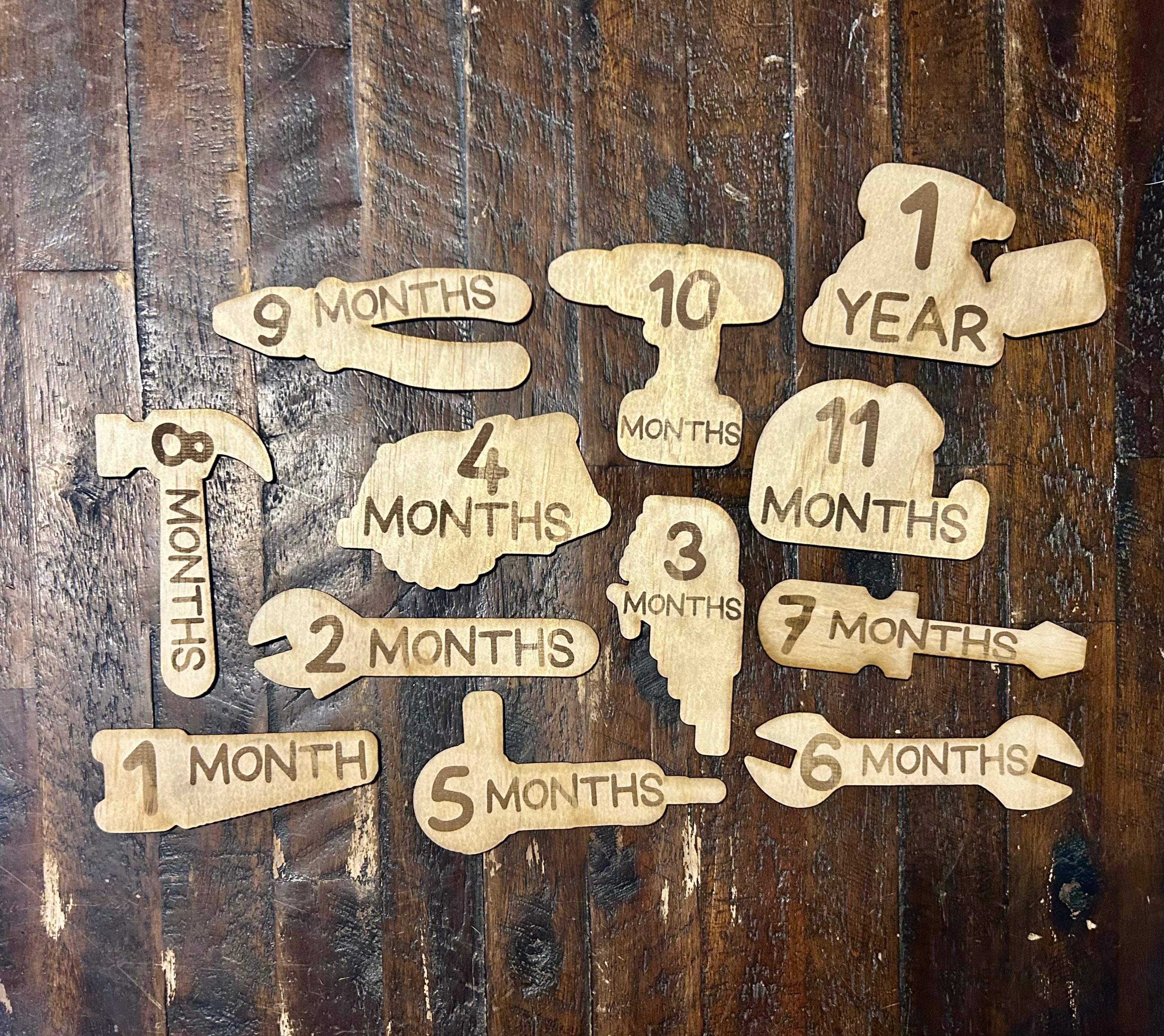 Tools Baby Monthly Milestones