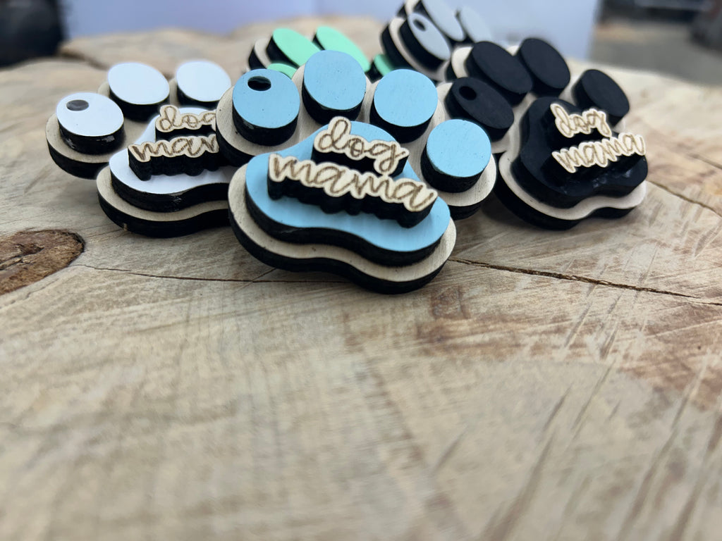Dog Mama Keychain