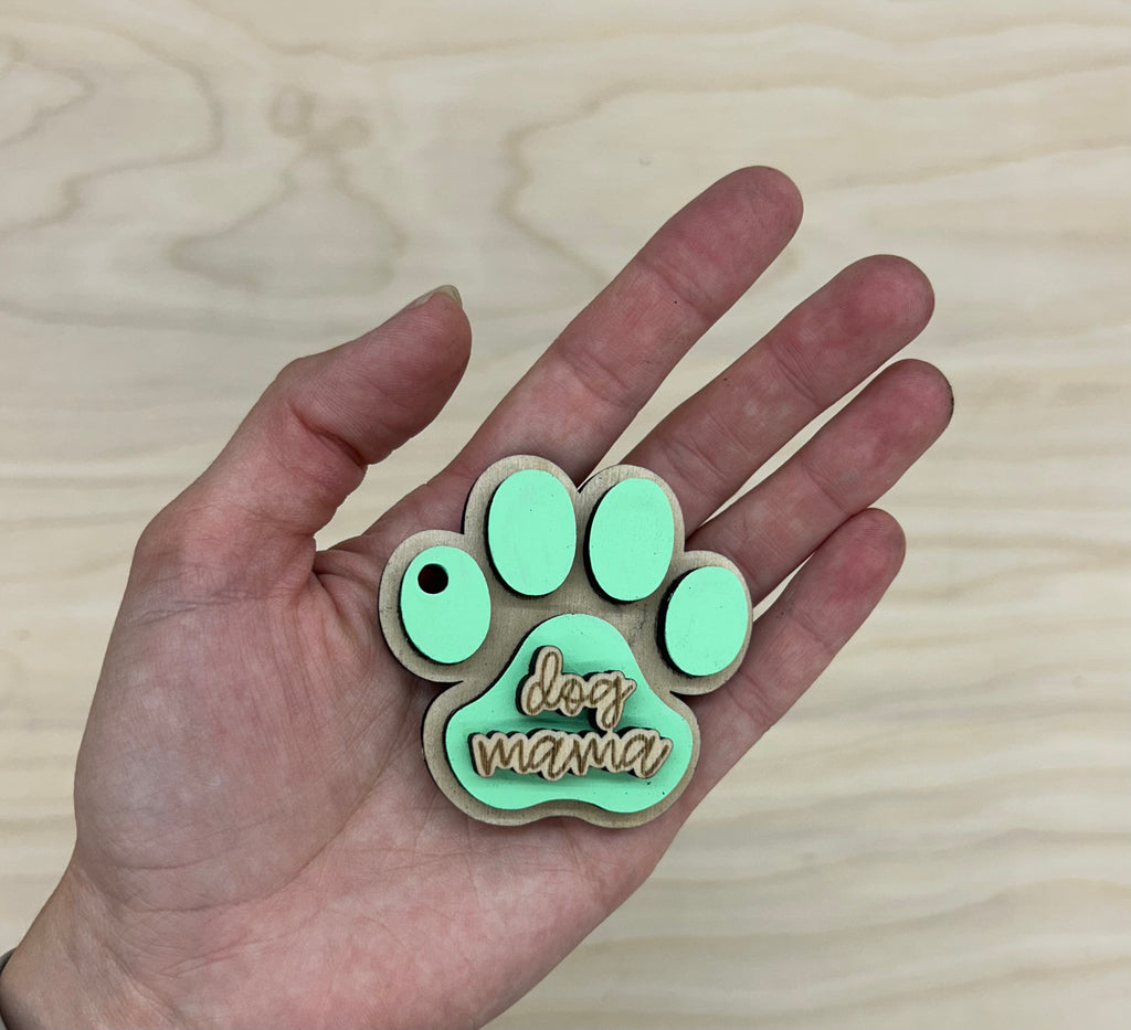 Dog Mama Keychain