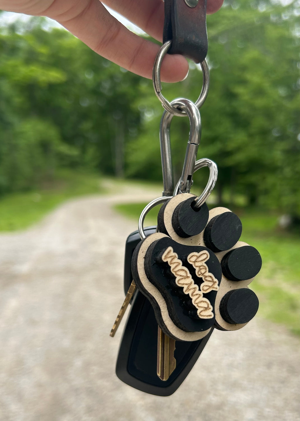 Dog Mama Keychain