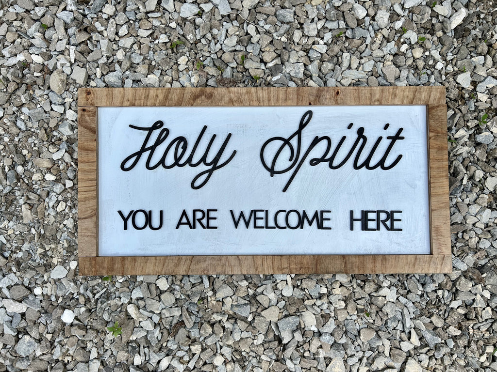 Holy Spirit Wood Wall Art