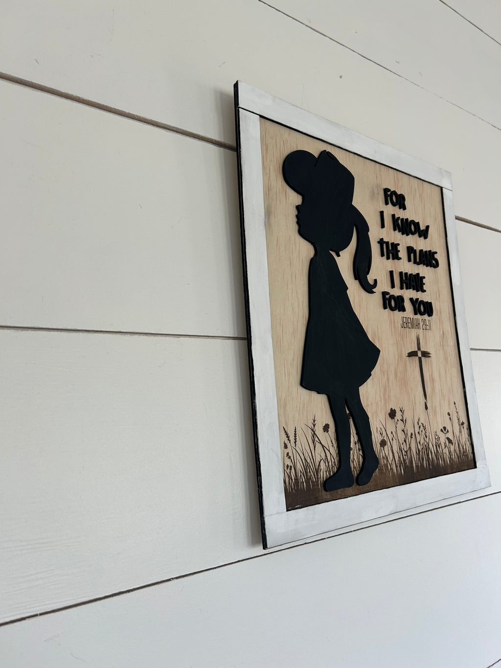 Cowgirl Bible Verse Sign