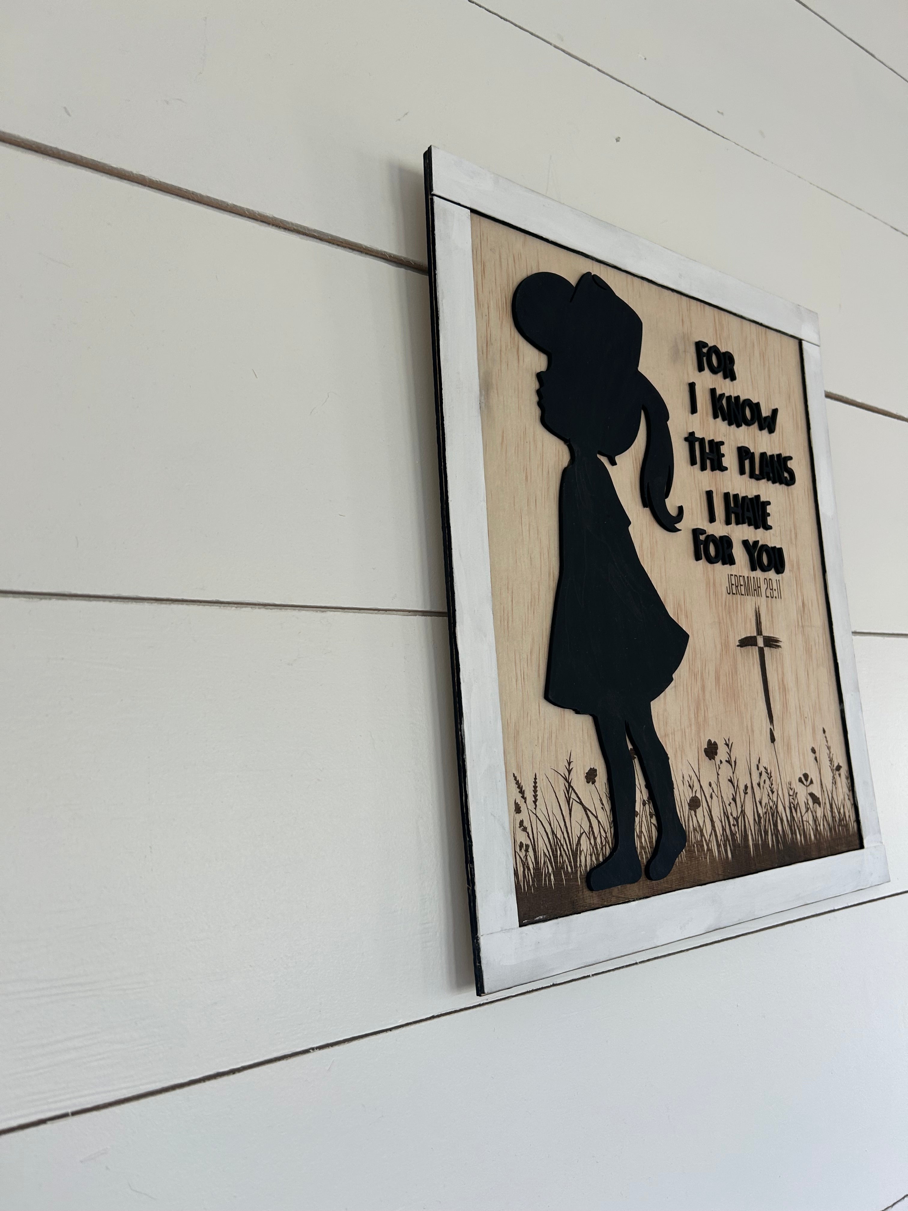 Cowgirl Bible Verse Sign